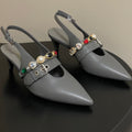 LV 2026 Vibe Slingback Pump Cowhide