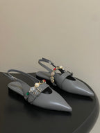 LV 2026 Vibe Slingback Flat Ballerina Cowhide 593439