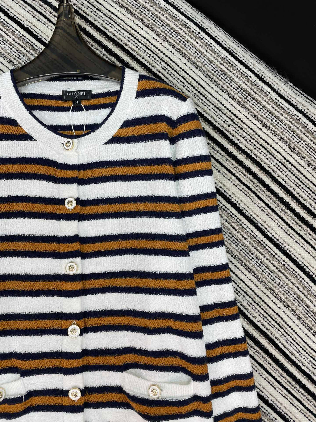 Chanel 2025 Knitted Cardigan Cotton 330421