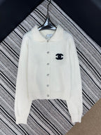 Chanel 2025  Knitted Cardigan Wool Cashmere 730266