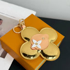 LV Vivienne Head Monogram Mirror Gold Canvas Leather