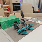 Balenciaga 26s Sandals 55 Satin Leather Ribbon