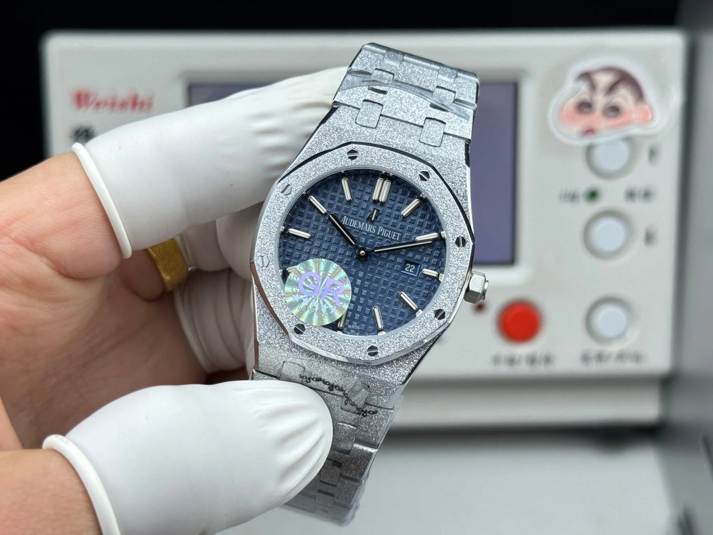Audemars Piguet Royal 33mm Blue Dial White Gold Case