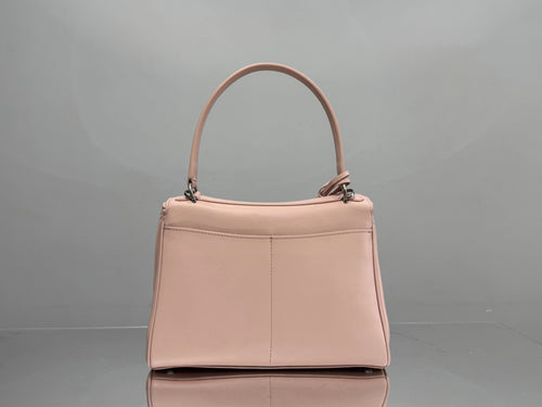 Balenciaga Small Bag 29 Light Pink Calfskin Sliver Hardware
