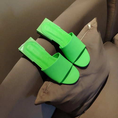 Balenciaga 26s Slippers 25 Double B Sheepskin