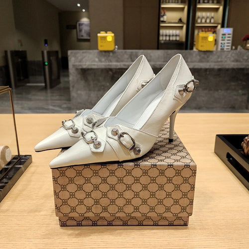 Balenciaga 26s High Heel Pump 90 Genuine Leather