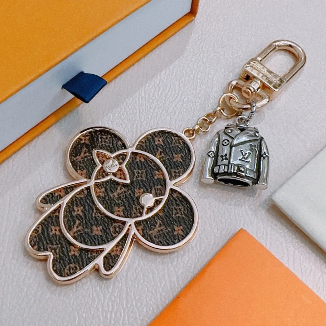 LV Brown Vivienne Charm