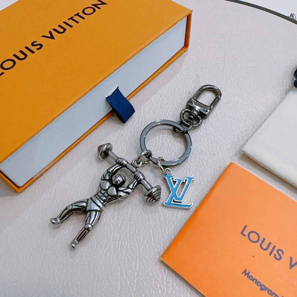 LV Gym Bro Bag Charm
