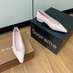LP REBECCA BALLERINAS PASTEL PINK CALFSKIN