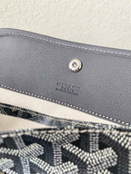 Goyard 2025 Saint Louis PM Tote Bag Grey Calfskin