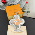 LV Vivienne Head Monogram Mirror Silver Canvas Leather