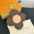 LV Vivienne Head Bag Charm in Monogram Brown Canvas