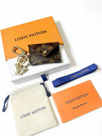 LV Bag Charm With Gold Logo