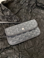 Goyard 2025 Saint Louis PM Tote Bag Grey Calfskin