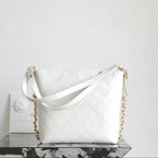 Chanel 25s ???????? medium backpack  white calfskin 340203