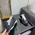 Chanel 2025 Sneaker Black Cowhite & Suede 507457