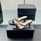 CC 25 Mules Black Sheepskin 362452