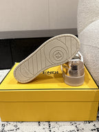 Fendi Match Trainers Copper Leather 679604