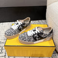 Fendi Match Trainers Black Denim 679609