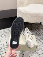 Golden Goose 2025 Star Sneaker Ivory Black mix Gold Suede Cowhide 500612