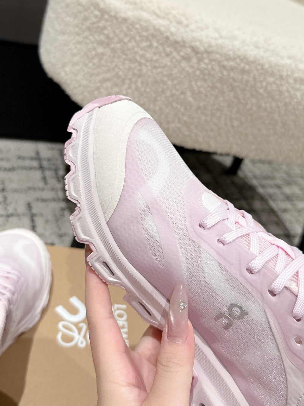 Loewe Ballet Runner 2.0 Sneaker Pink Mesh 500516