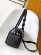 LV Speedy Cargo Vibe 28cm Black Sheepskin & Cowhide HW