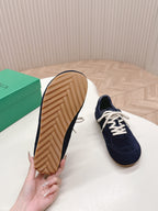 BV 25s Orbit Flash Sneaker Navy Blue Suede & Nylon Lace-Up 426932