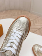 LV 2026 Frontrow Sneaker Golden Cowhide 595446