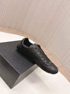 Prada 26ss German Training Black Glossy Leather 644220