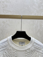 Chanel 2025 Knit Crew Neck Long Sleeve Sweater