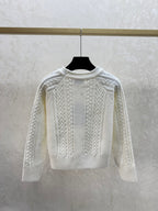 Chanel 2025 Knit Crew Neck Long Sleeve Sweater