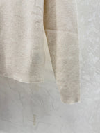 Dior 2025 Knitted Collared Long-sleeved Sweater Wool