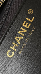 Chanel 25 Hobo Backpack Black Soft Calfskin