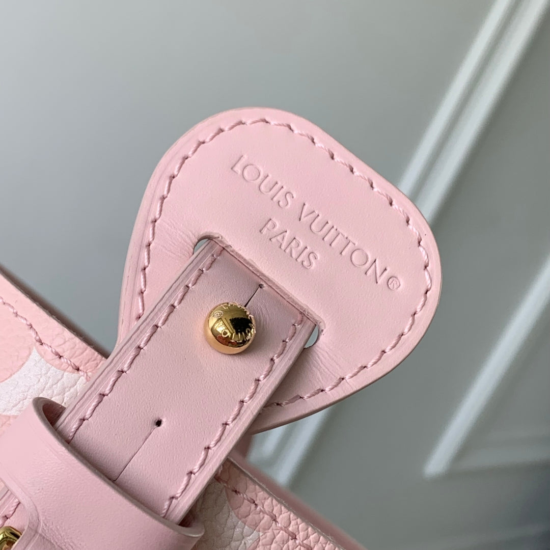LV All In BB bag Pink Monogram Empreinte leather 240978
