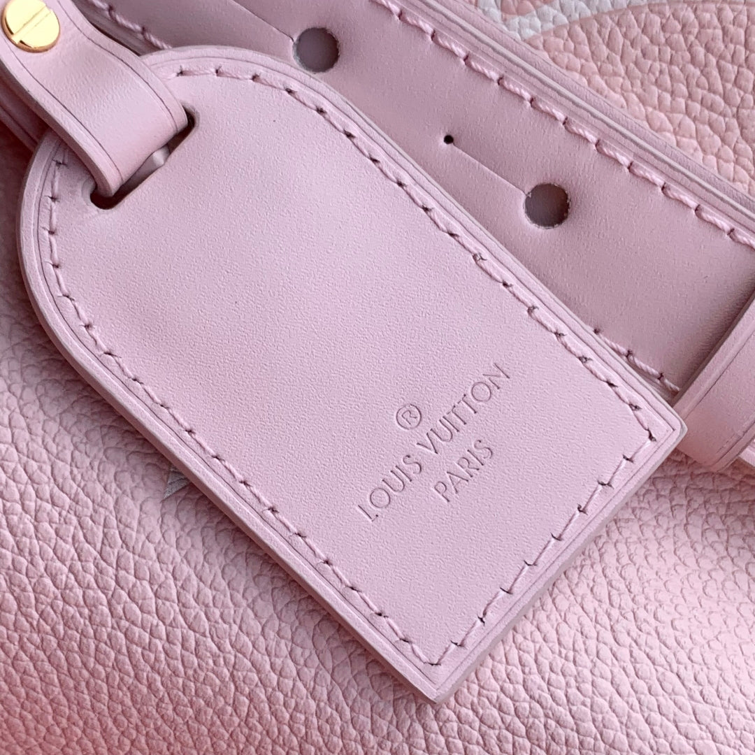 LV All In BB bag Pink Monogram Empreinte leather 240978