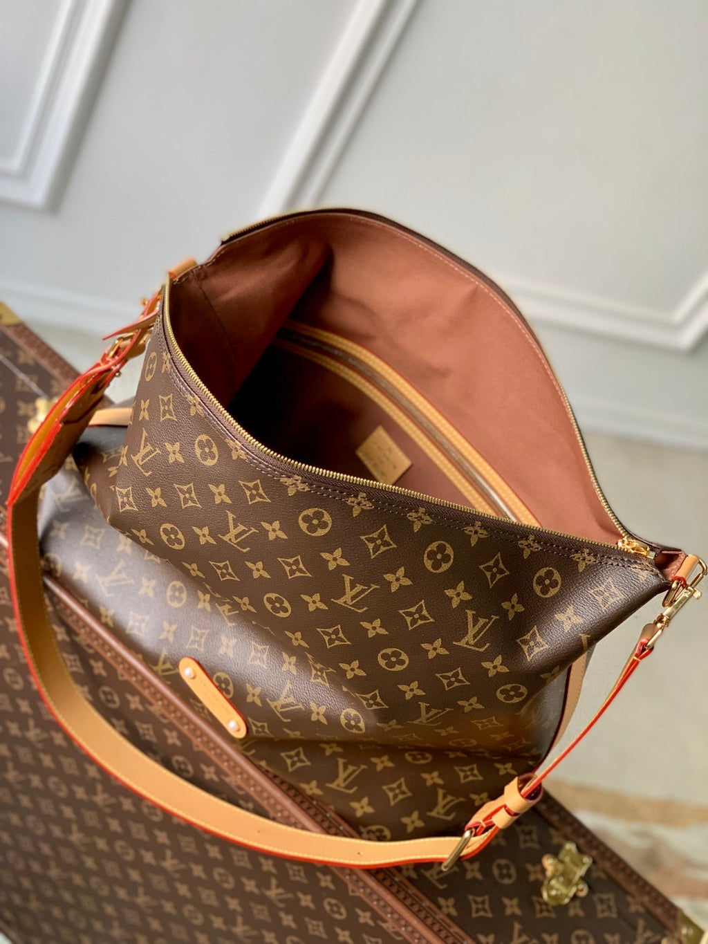 Vagabond Hobo bag 38cm Brown Leather 250738
