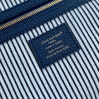 LV 2025 Keepall Bandoulière 50 Bag Blue Denim Cowhide 346569