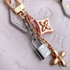 LV 2025 Nano Speedy Bag 16cm Pink Calfskin 346575