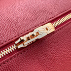 LV 2025 Express MM Bag 36cm Burgundy Brown Calfskin 347429