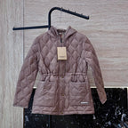 Burberry 25 Mid-Length Jacket Whimshy Pink Nylon Cotton