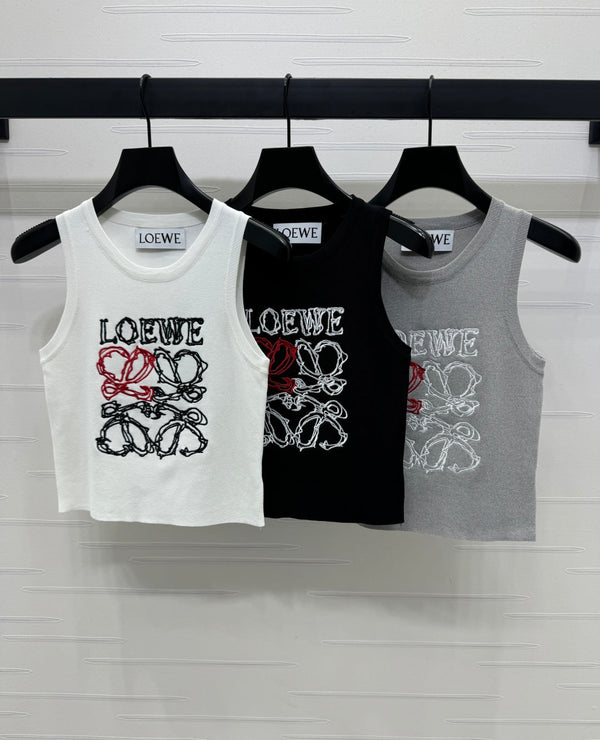 Loewe 25 Tank Top Wool with Tencel 232631