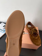 MiuMiu 25 sneaker brown suede 521965