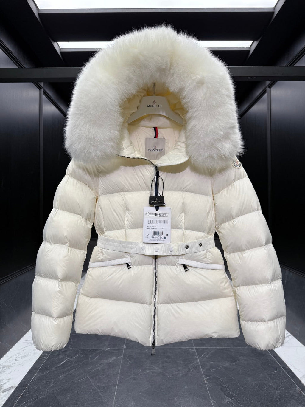 MC 25 Down Jacket White Polyester 0010