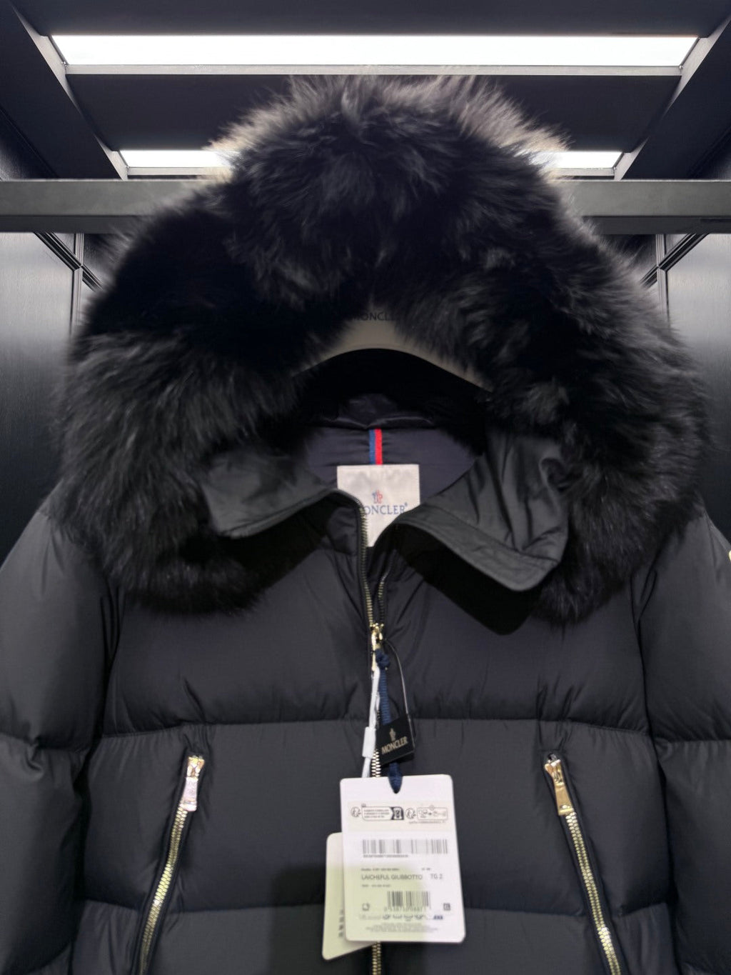MC 25 Down Jacket Black Polyester 0017