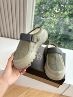 UGG PeakMod Mule Grayish Olive Suede 525930