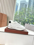 LP Weekend Walk Sneaker White Grey Fur Suede 549515