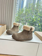 UGG Jorie Boots Coffee Wool Suede 525944