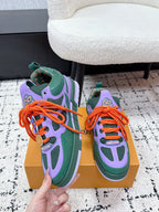 LV Skate Sneaker Violet Green Calf Leather/Mesh 617321