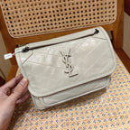 YSL Niki Baby Bag Light Beige Calfskin 338902