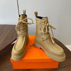 HM 25s Classic Boots Beige Cowhide 422587